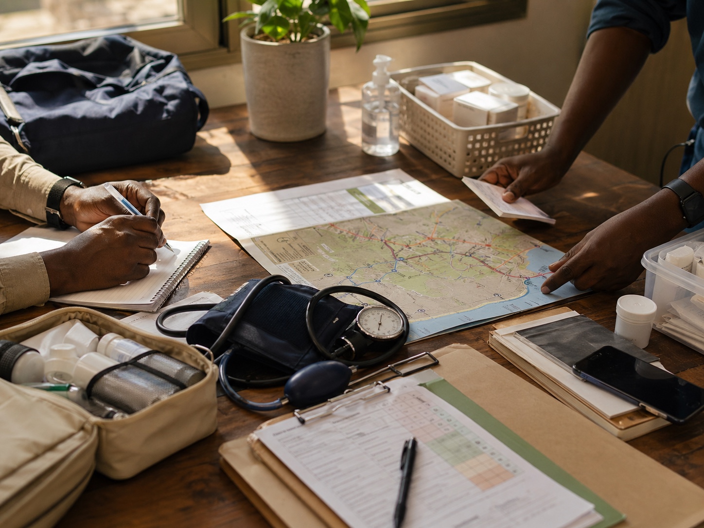 Health & Hope field coordination — Accra